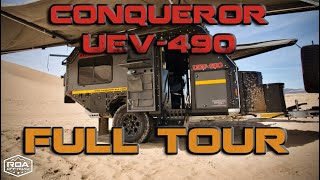 Conqueror UEV490 Platinum FULL TOUR Better than Bruder Off road trailer ROA OFFROAD 2022 [upl. by Brazee132]