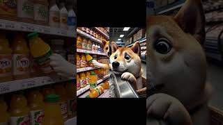 quotShiba Inus Chaotic Supermarket Tripquot aiimages dog shiba funnyvideo [upl. by Naol]