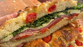 Focaccia Sandwich [upl. by Mayyahk]