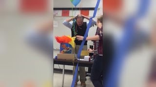 Students Surprise Their Teacher With His First Birthday Cake in 10 Years [upl. by Cohberg]