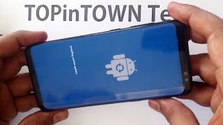 Samsung Galaxy S8 S8 Hard Reset in UrduHindi by TOPinTOWN Tech [upl. by Annaig]