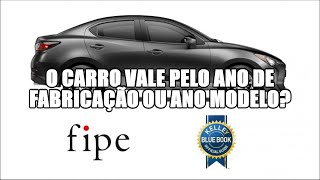 O carro vale pelo ano de fabricação ou ano modelo [upl. by Nivak]