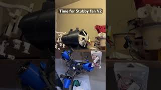 Time for stubby fan version two Hyper Stubby edf turbine 3dprinting fyp shorts rc jet [upl. by Vitale]