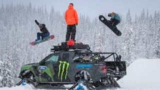 KEN BLOCK’S RAPTORTRAX SHREDFEST WITH ZAK HALE amp ETHAN DEISS [upl. by Nahtnanhoj]