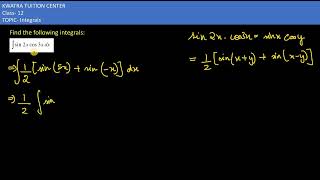 16 Integrate sin 2x cos 3x dx [upl. by Cinelli109]