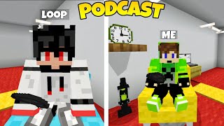 Podcast show with CosmicGlad  loop playz story [upl. by Enilatan]