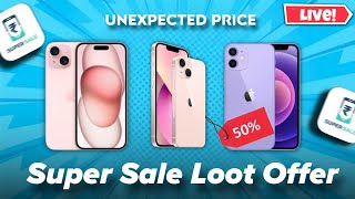 Sunday Special Bulk Offers Cashify Super Sale Loot Offer 🔴 LIVE [upl. by Adrahc]