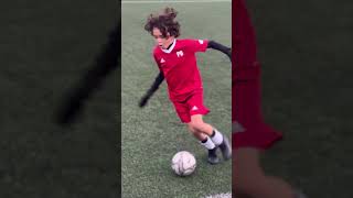 U9 Young Martinelli Vs Man City Academy ⚽️ footballskills arsenal mancity brazil martinelli [upl. by Cesaria686]