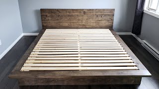 DIY 5 Minutes Bed Frame [upl. by Nuriel247]