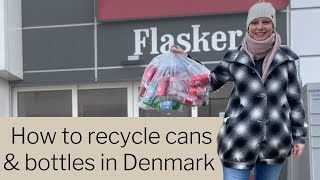 How to recycle cans amp bottles in Denmark [upl. by Ecerahs]