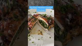 Stuffed Mediterranean Chicken Breast Recipe [upl. by Hermosa120]