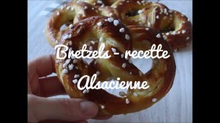 Bretzels et moricettes  recette Alsacienne facile [upl. by Gnivri749]