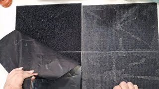 Monster velcro hook on tablebase asmr REQUEST sticky strong crunchy satisfying [upl. by Annawad966]