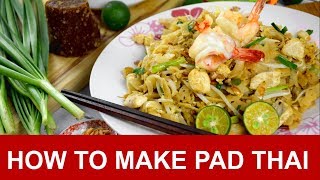 Pad Thai  How to cook in four simple steps [upl. by Anaitsirc]