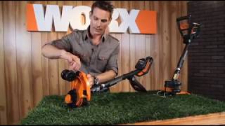 Worx 20V Battery  Charger Included 20Volt GT 20 String TrimmerEdgerMiniMower [upl. by Shirley]