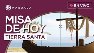 🔵 MISA DE HOY  sabado 3 de agosto  Tierra Santa  Magdala [upl. by Nylasej]