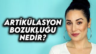 ŞAN EĞİTİMİ  ARTİKÜLASYON BOZUKLUĞU VE EGZERSİZİ [upl. by Radie]