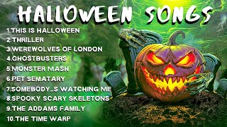 Best Halloween Songs Playlist 2024 🎃1 Hour Halloween Playlist 👻 Halloween Party Music Mix [upl. by Drisko555]