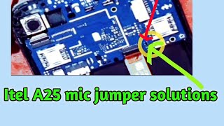 Itel A25 mic jumper solutions  Itel a25 ka mic track [upl. by Marietta]