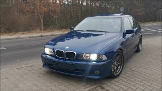 BMW E39 540i 44 v8 sound exhaust popcorn [upl. by Nirak]