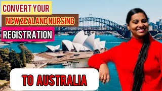 How to convert Newzealand nursing registration to Australia AHPRA registration online [upl. by Hayn]