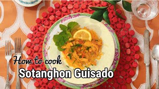 Sotanghon Guisado ala ContisSotanghon Guisado Easy Recipe [upl. by Noach]