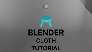 Cloth simulation Tutorial [upl. by Ashling]