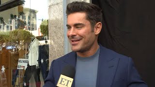 Why Zac Efron Feels Very Emotional About Hollywood Walk of Fame Star Exclusive [upl. by Selle]