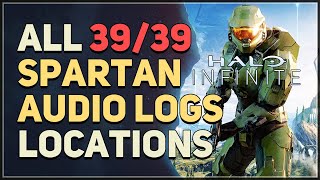 All 39 Spartan Audio Logs Halo Infinite [upl. by Alithia]