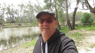 Fishing the Edward River in Deniliquin Another OffSeason Murray Cod [upl. by Yllop]