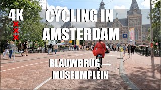 Amsterdam Unveiled A 4K Cycling Journey Through Cultural Treasures and Hidden Gems [upl. by Nason]