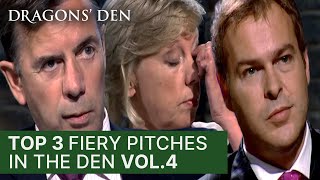 Top 3 Fiery Pitches  Vol 4  Dragons Den [upl. by Sybyl835]