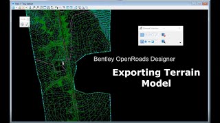 ORD 15 Exporting a Terrain Model [upl. by Deeraf]