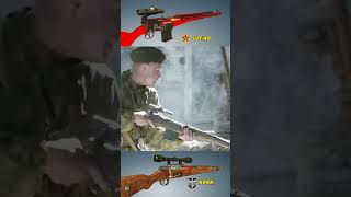 quotACE Sniper VS ACE Sniperquot WWII Guns ww2 war shorts viral movie SniperOfficerSMERSH [upl. by Munniks]