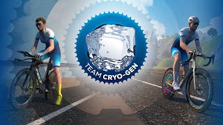 Zwift Ride Team Time Trial with CRYOGEN Kestrels [upl. by Odel]