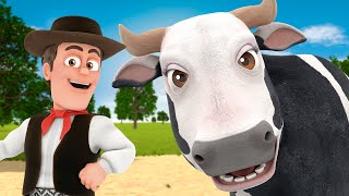 La Vaca Lola 🐮🎶 Colección de Canciones Infantiles  El Reino Infantil [upl. by Schlenger205]