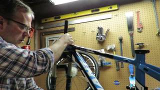 Installing Fox 32 Float Fork with CTD remote on Giant XTC SLR 275 MTB Build [upl. by Lek]