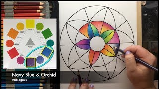 How to Blend with Crayola Colored Pencils Tutorial Blending Using 2 Colors [upl. by Doane857]