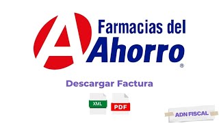 Facturación Farmacias del Ahorro  Como Facturar tus Tickets Farmacias del Ahorro [upl. by Kerekes167]