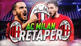 FIFA 18  CARRIÈRE AC MILAN  RETAPER [upl. by Niamjneb]