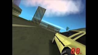 The Gold DeLorean  GTA Vice City [upl. by Eriam]