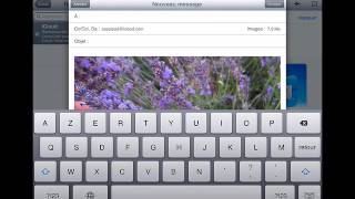 22 Comment envoyer des photos par email avec un iPad [upl. by Baese96]