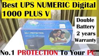 Best UPS NUMERIC Digital 1000 Plus V Double Battery with 2 Years Warranty Unboxing amp Overview [upl. by Demy222]