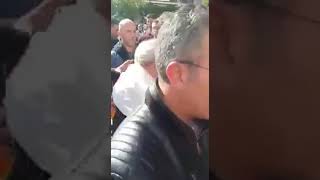 Issad Rebrab parmi les manifestants à Alger [upl. by Anayia]