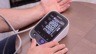 Using the Omron Blood Pressure Monitor [upl. by Aniroz456]