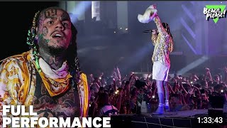 6IX9INE  LIVE  Beach Please 2024FULL Performance [upl. by Onitsuj]