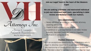 Candidate Attorney Vacancy [upl. by Dodi]