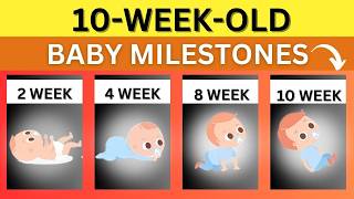 10WeekOld Baby Milestones [upl. by Tamarah]