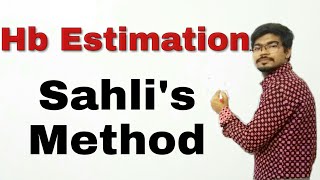 Hb estimation by sahlis method [upl. by Araec]