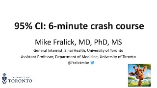 Intro to 95 confidence intervals 6 min crash course [upl. by Eerized]